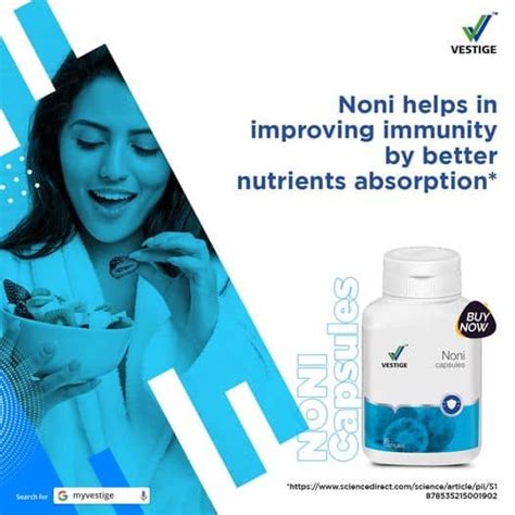 Get Best Immunity With Vestige Noni Capsules