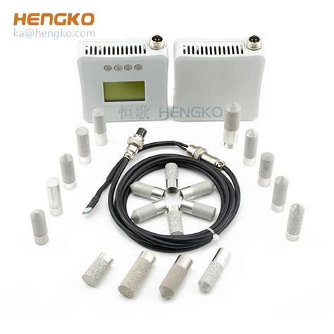 Hengko Carcasa De Acero Inoxidable Para Sensor De Humedad Y Temperatura