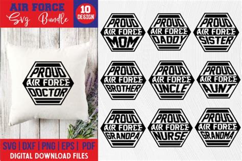 Air Force Svg Bundle Graphic By Belysvgbundlefiles Creative Fabrica