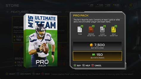 Madden 15 Ultimate Team Pro Pack Opening YouTube