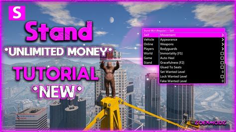 GTA ONLINE NEW UNLIMITED MONEY MOD TUTORIAL STAND MODMENU