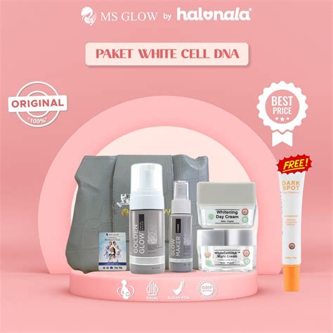 Jual Ms Glow Paket White Cell Dna Shopee Indonesia