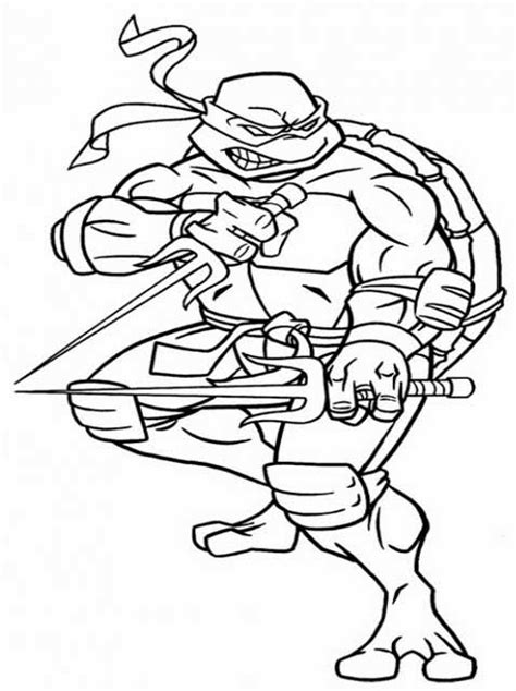 Kids Page: Ninja Turtle Coloring Pages | Printable Ninja Turtle Coloring Picture