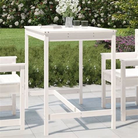 Table De Jardin Vendue Seule Table De Jardin Blanc X X Cm