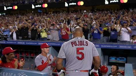 Albert Pujols Pega Dos Jonrones Contra Los Dodgers 23 09 2022 Los