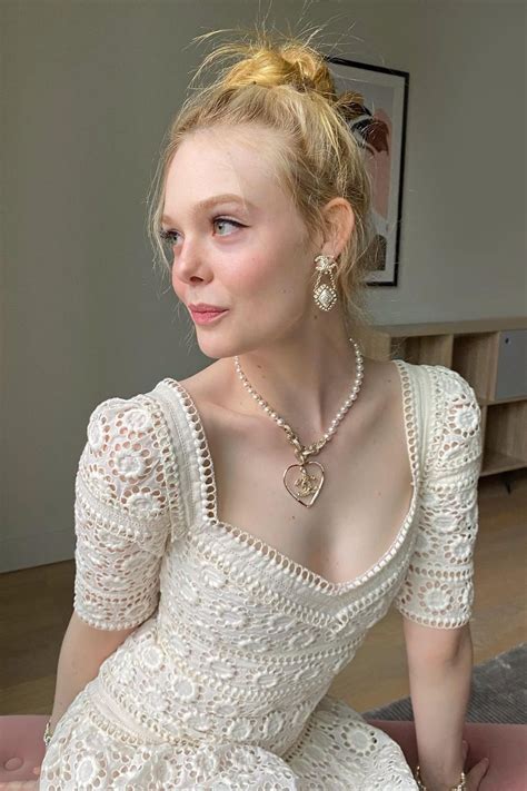 Elle Fanning Samantha Mcmillen Instagram February 23 2021 Star Style