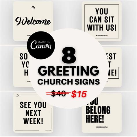 Church Welcome Sign - Etsy