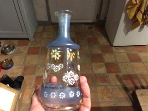 Ancienne Bouteille Flacon En Verre Emaill Eme Eur Picclick Fr