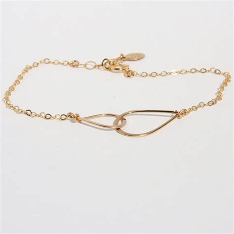 Gold Infinity Bracelet, Figure 8 » Gosia Meyer Jewelry