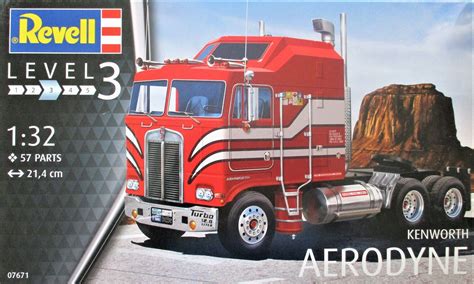 Revell Kenworth Aerodyne Scale Plastic Kit Gee Dee