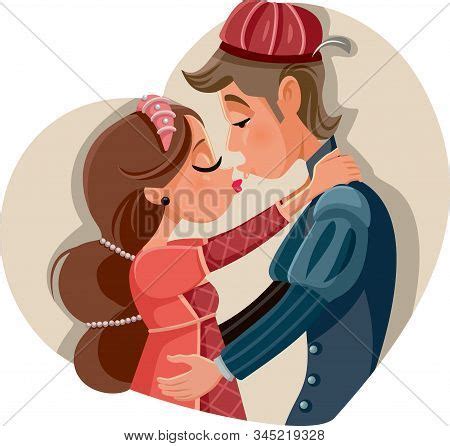 Romeo Juliet Kissing Vector & Photo (Free Trial) | Bigstock