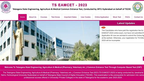 Ts Eamcet Notification Out At Eamcet Tsche Ac In Register From