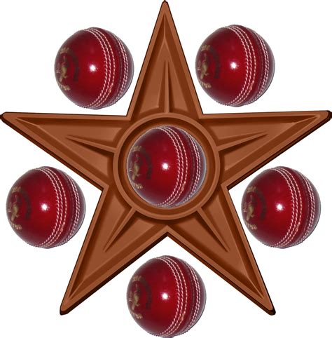 Cricket Bowler Barnstar Cricket Ball Clip Art Png Download Large