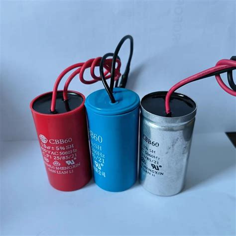 Factory Direct Sale Capacitor Cbb60 Film Capacitor For Cleaning 450VAC