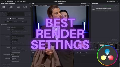 The Best Render Settings In Davinci Resolve 18 For Beginners Youtube