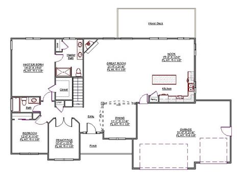 One Story House Plans With 3 Car Garage - House Plans