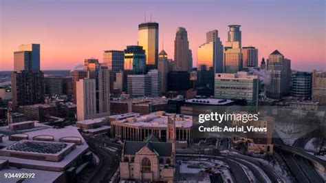 Downtown Minneapolis Skyline Photos and Premium High Res Pictures ...