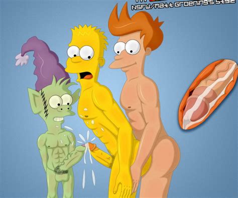 Philip J Fry And Bart Simpson Anal Penetration Cum In Ass Nude Gay