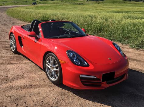 Place Bid DT 23k Mile 2014 Porsche 981 Boxster 6 Speed PCARMARKET