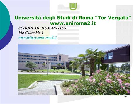 Ppt Universit Di Roma Tor Vergata Powerpoint Presentation Free