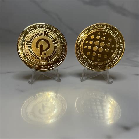 Polkadot Physical Coin Collectible Cryptocurrency Money Dot Souvenir