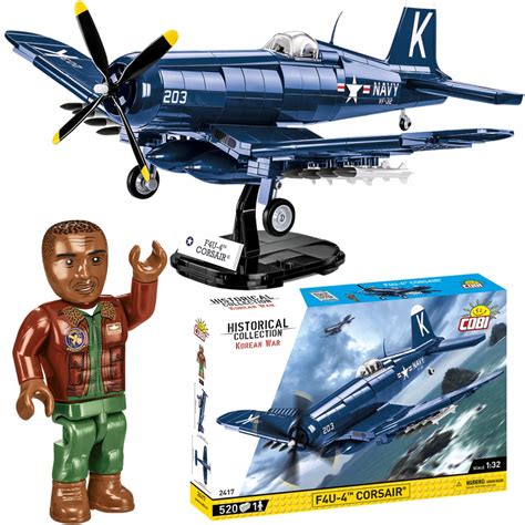 KLOCKI COBI 2417 SAMOLOT F4U 4 Corsair HC 520 EL 12950592508 Allegro Pl