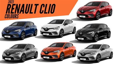 Renault Clio All Paint Color Options Images Autobics