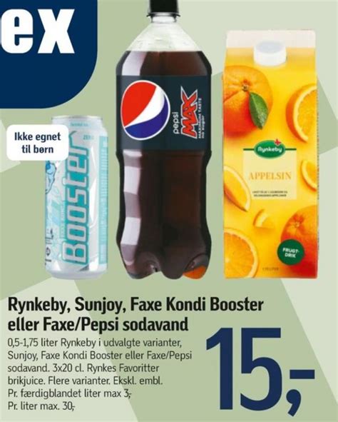 Faxe Kondi Booster Twisted Ice Energidrik Føtex juni 2023 Alle