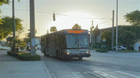 Miami Dade Transit Ride On Board 2006 NABI 40 LFW 6105 YouTube