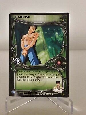 Yu Yu Hakusho Tcg Ccg Ambush C St Edition Alliance Card Ebay