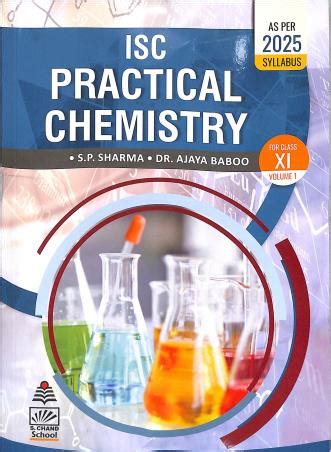 ISC Practical Chemistry Class 11 Volume 1 As Per 2025 Syllabus