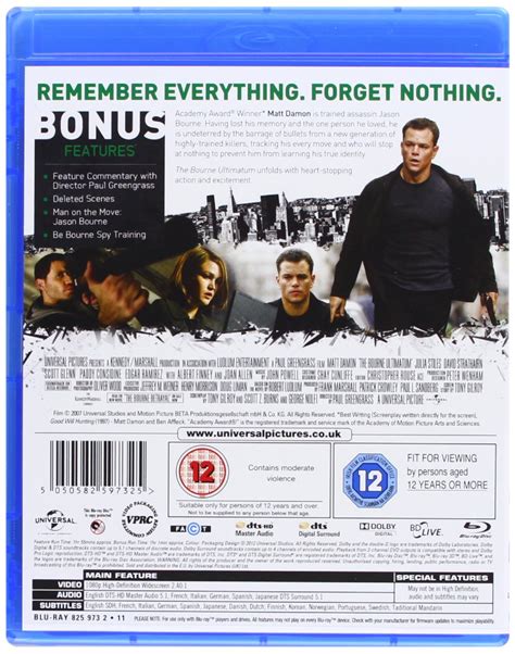 The Ultimate Bourne Collection Trilogy Import The Bourne Identity The Bourne Supremacy