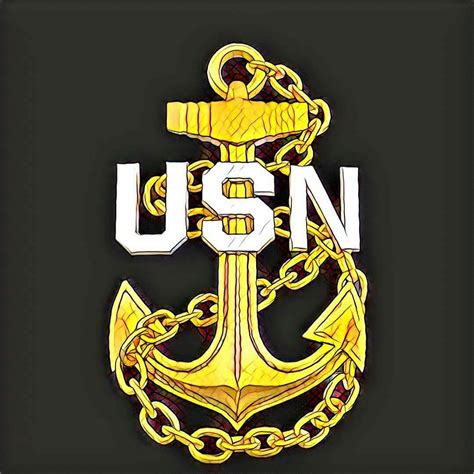 Navy Chief Anchor Logo