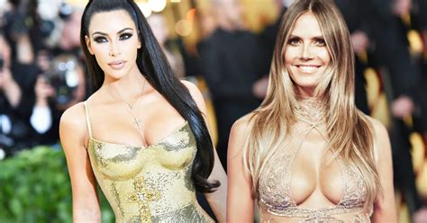 Heidi Klum Kim Kardashian Und Co Das Wiegen Die Stars