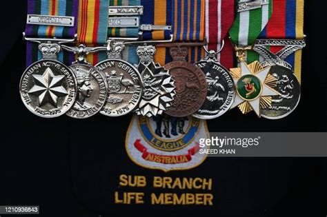 Anzac Day Medals Photos and Premium High Res Pictures - Getty Images