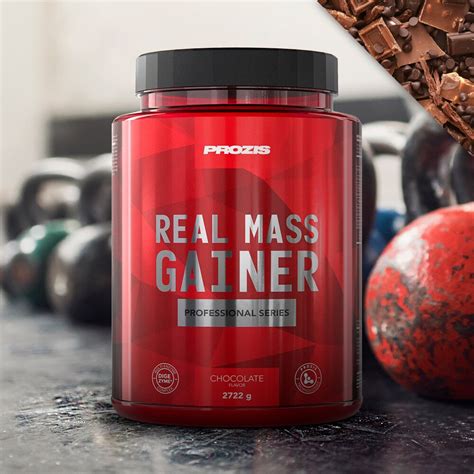 Real Mass Gainer 2722 G Desarrollo Muscular Prozis