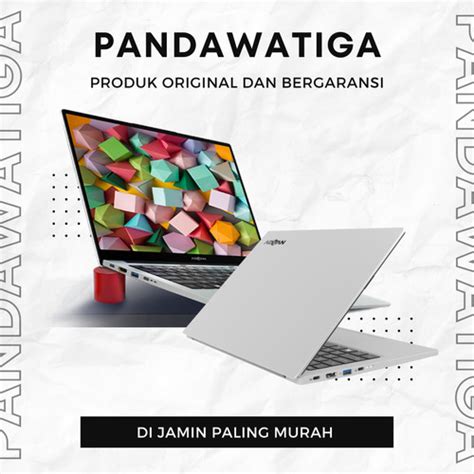 Promo ADVAN Laptop Workplus AMD RYZEN 5 6600H 14 FHD IPS 16 512GB Win