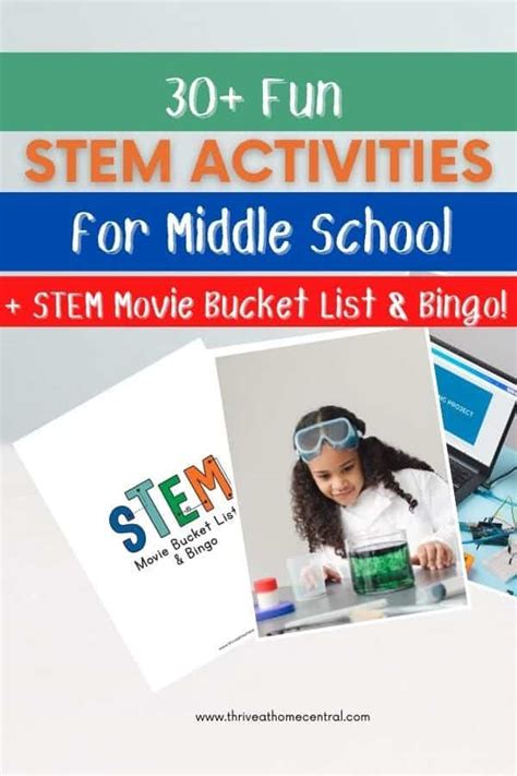 30 Fun Stem Activities For Middle School Thrive At Home