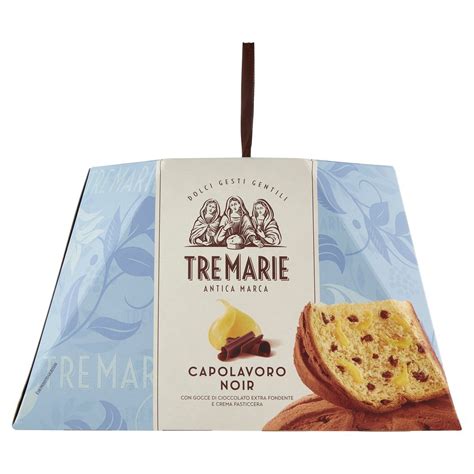 Panettone Capolavoro Noir Tre Marie Gr L Ecommerce Secondo Iper