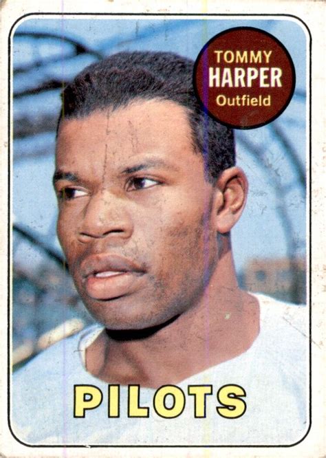 Topps Baseball Tommy Harper Seattle Pilots Ebay