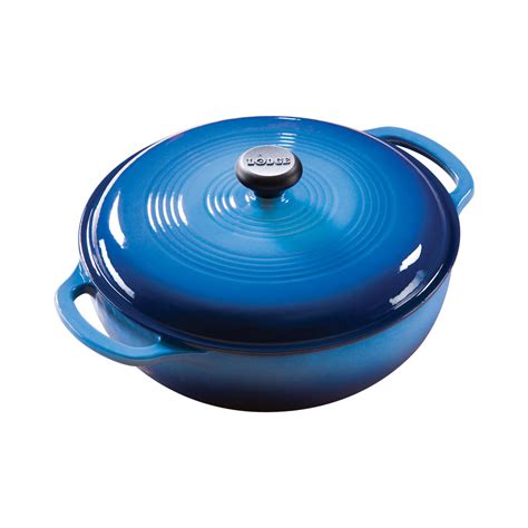 Mast General Store | Cast Iron Enamel Dutch Oven - 3 Quart - Blue