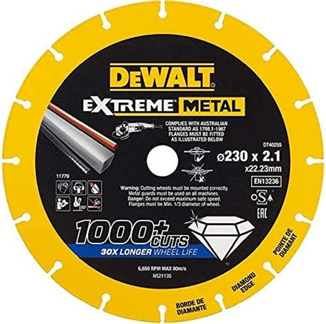 Dewalt Dt Qz Dt Qz Disco De Corte Con Borde Diamantado