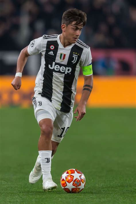 Paulo Dybala Of Juventus Turin Controls The Ball During The UEFA