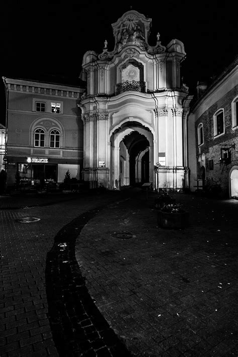 4 Aušros Vartų g by night Vilnius Lithuania Davide Tarozzi Flickr