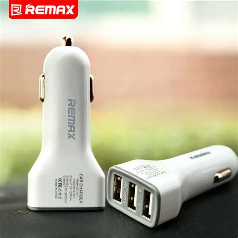 Remax V A Quick Fast Charge Usb Ports Usb Car Charger For Gps