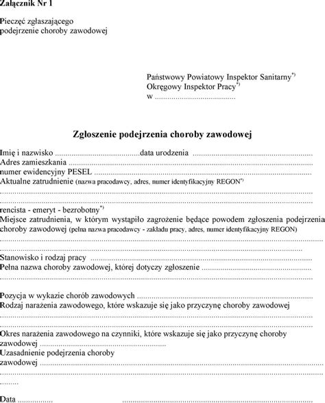 Choroby Zawodowe I Obowi Zuj Ce Przepisy Prawne Pdf Darmowe Pobieranie