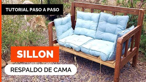 Sillon Con Respaldos De Cama F Cil Y Barato Reutilizar Restos De