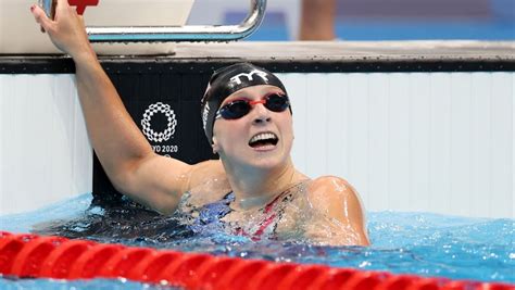 Tokio P Ywanie Historyczny Triumf Ledecky Na M St Dowolnym