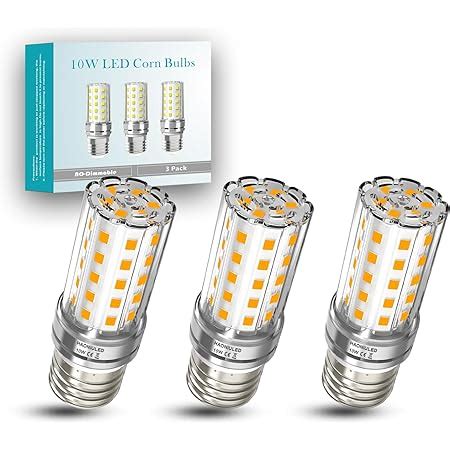 Haoniuled E Bulb W Pack Led Corn Light Bulb Warm White K