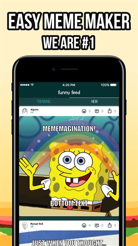 Funny Feed: Meme Generator App for iPhone - Download